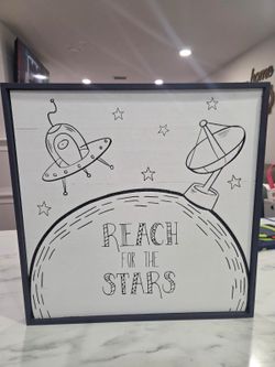 Reach For The Stars Space Wall Art