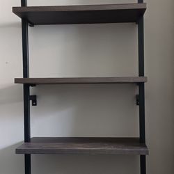 Wall mounted shelf