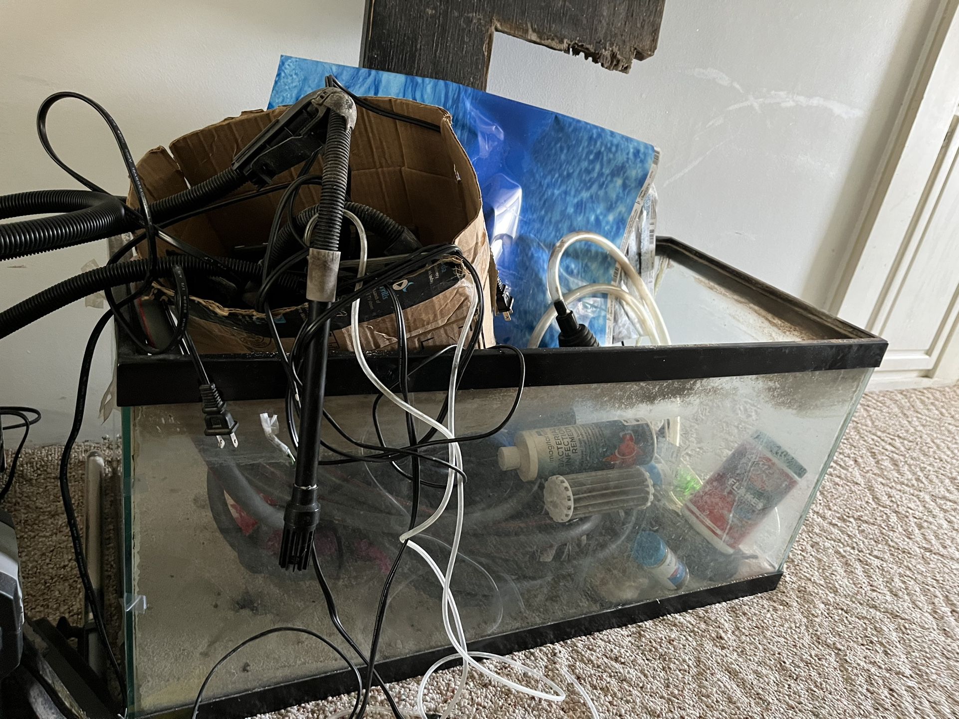 50 Gallon Wide Fish Aquarium 