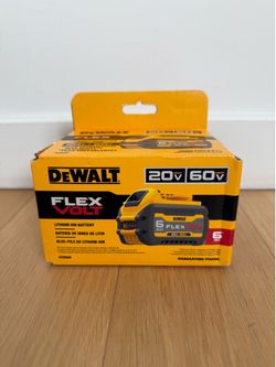Dewalt Flexvolt Battery 6Ah - Brand new in the box
