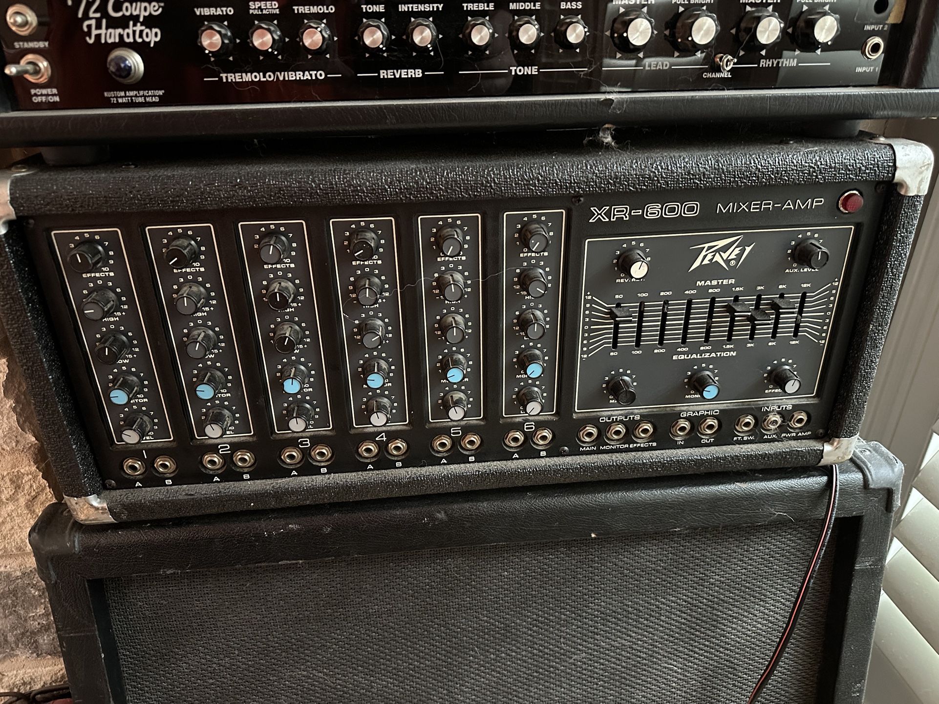 Peavy XR-600 Mixer Amp
