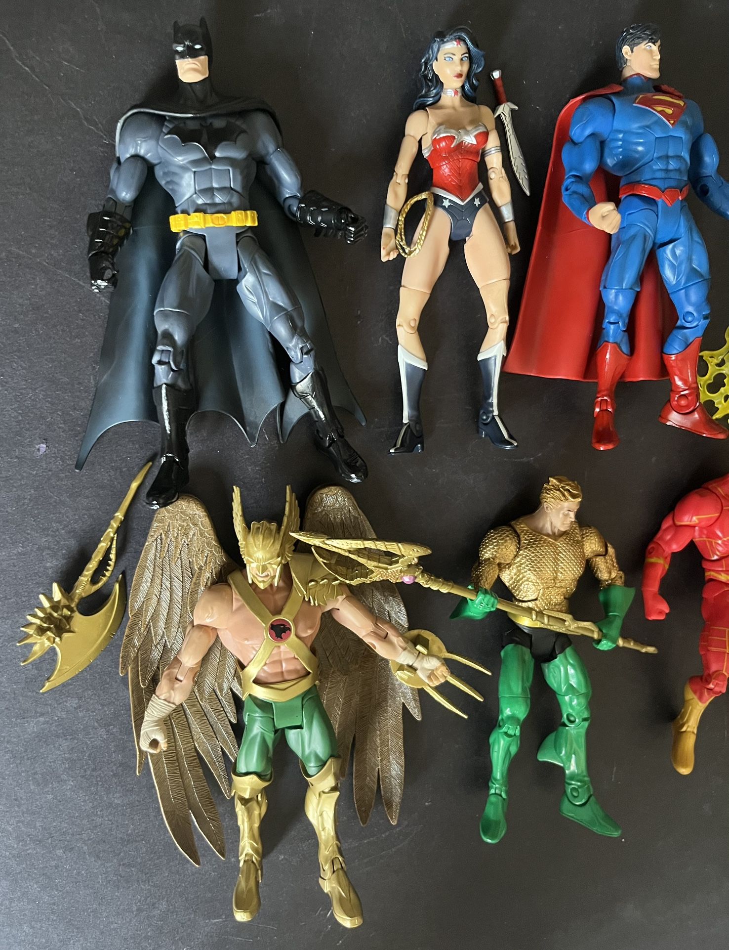 DC Comics Justice League Funko Set - Hawkman, Aquaman, Darkseid Figures & Bitty POP Blind Bag