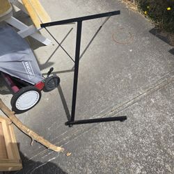 Black Metal 2pc Desk