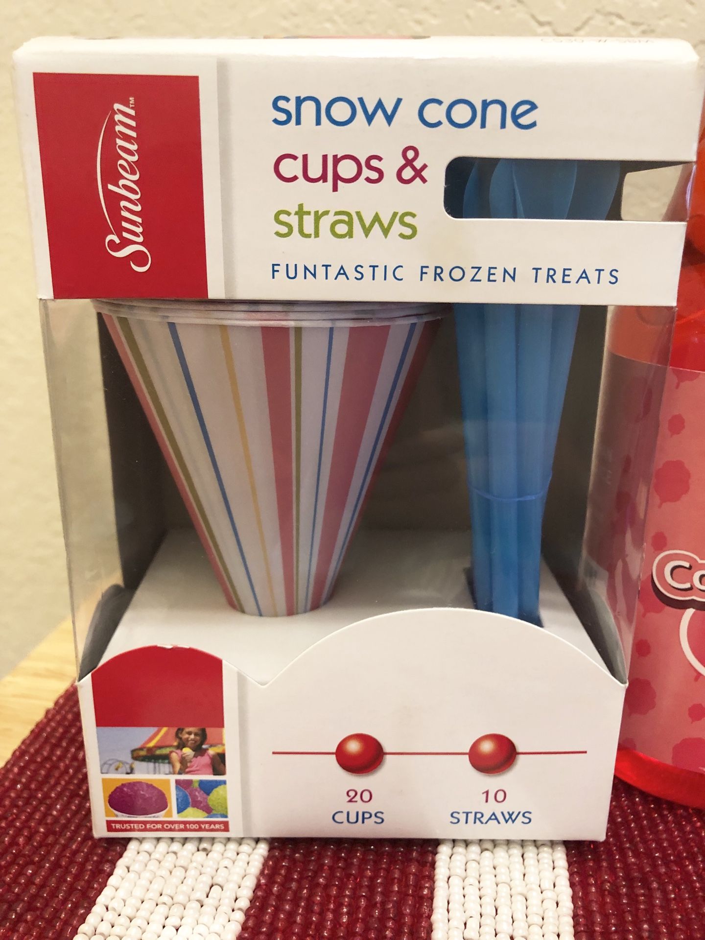 Sunbeam Snow Cone Maker Complete Set! BRAND NEW/Not Used! Reduced for Sale in Tulsa, OK OfferUp