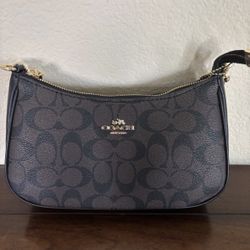 BROWN TERI COACH BAG 