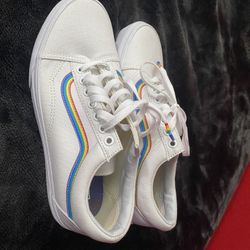 Rainbow Vans New