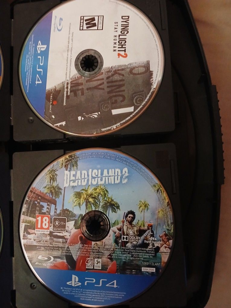 Dying Light 2 & Dead Island 2 ... PS4 Games