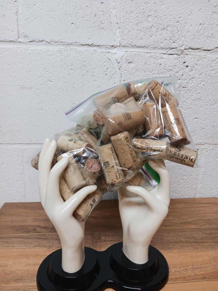 46 Wine Corks From Various Wineries Indian Wells Oak Vineyards