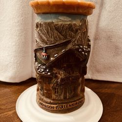 German Candle, 9” Tall, Garmisch Partenkirchen