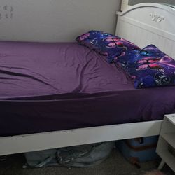 Twin Bed and Mattress 