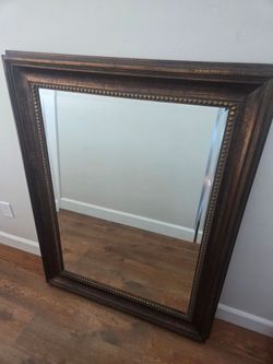 Wellington bronze mirror