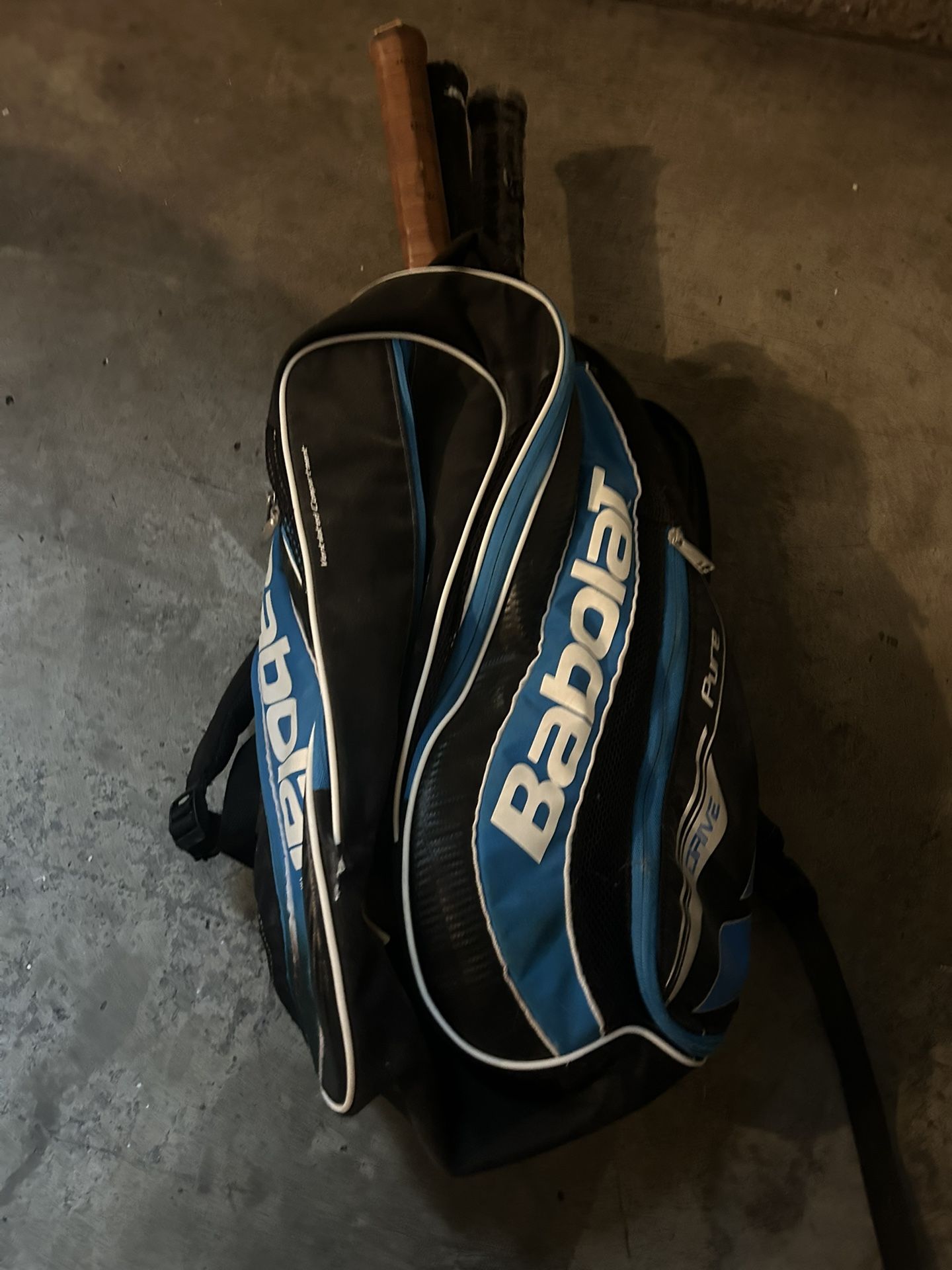 This image shows a Babolat Pure Drive Tennis Backpack,$45