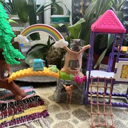 Barbie Forest Play Ground Set 