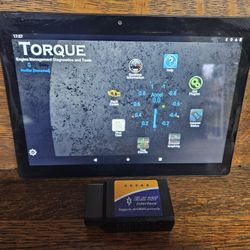 OBII sensor and tablet