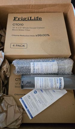Water filter cartridges