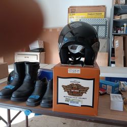 HD MENS LADIES BOOTS HELMET