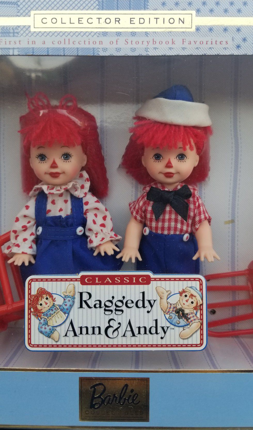 Raggedy Ann & Andy classic Tommy & Kelly Barbie Collector Edition