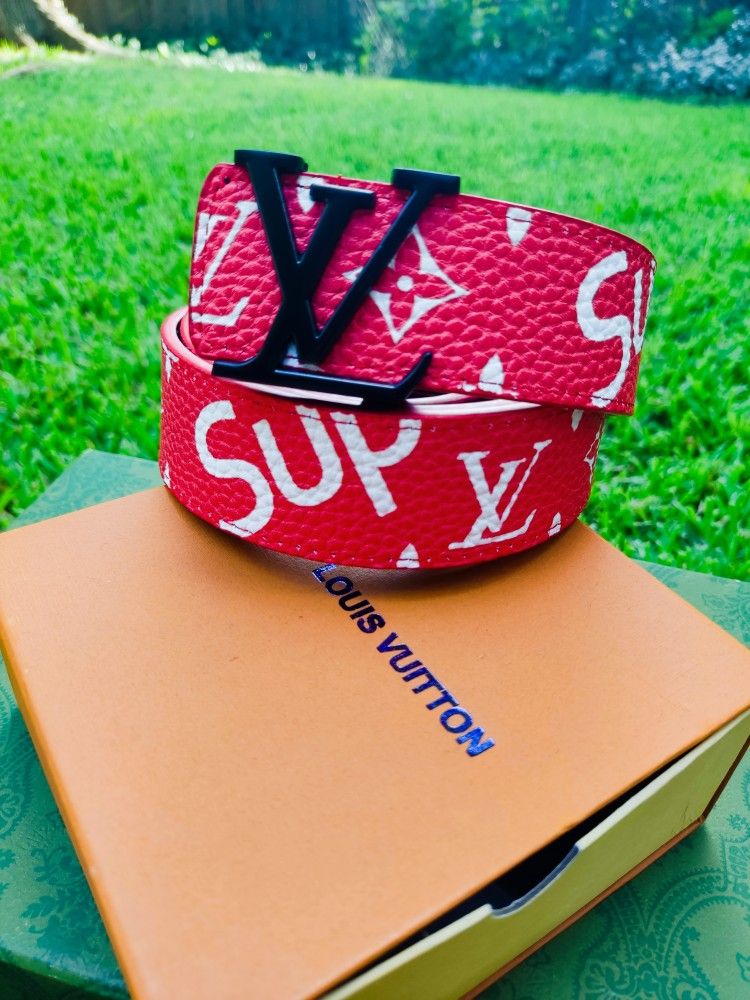 Louis Vuitton Supreme Belt Size 28-34