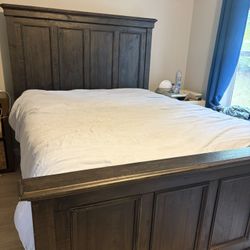 Queen Size Old Cannery Bed Frame
