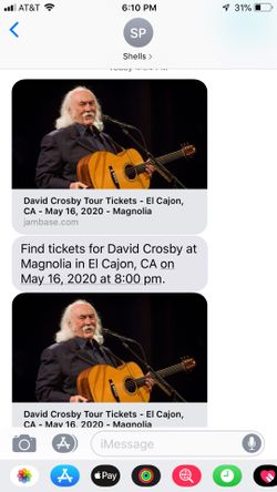 David Crosby tickets