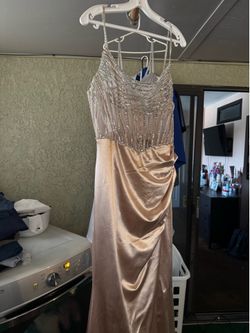 Gold dress