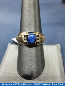 Men's Ring - Yellow Gold 10k (.417) 6.9 grams Size 20