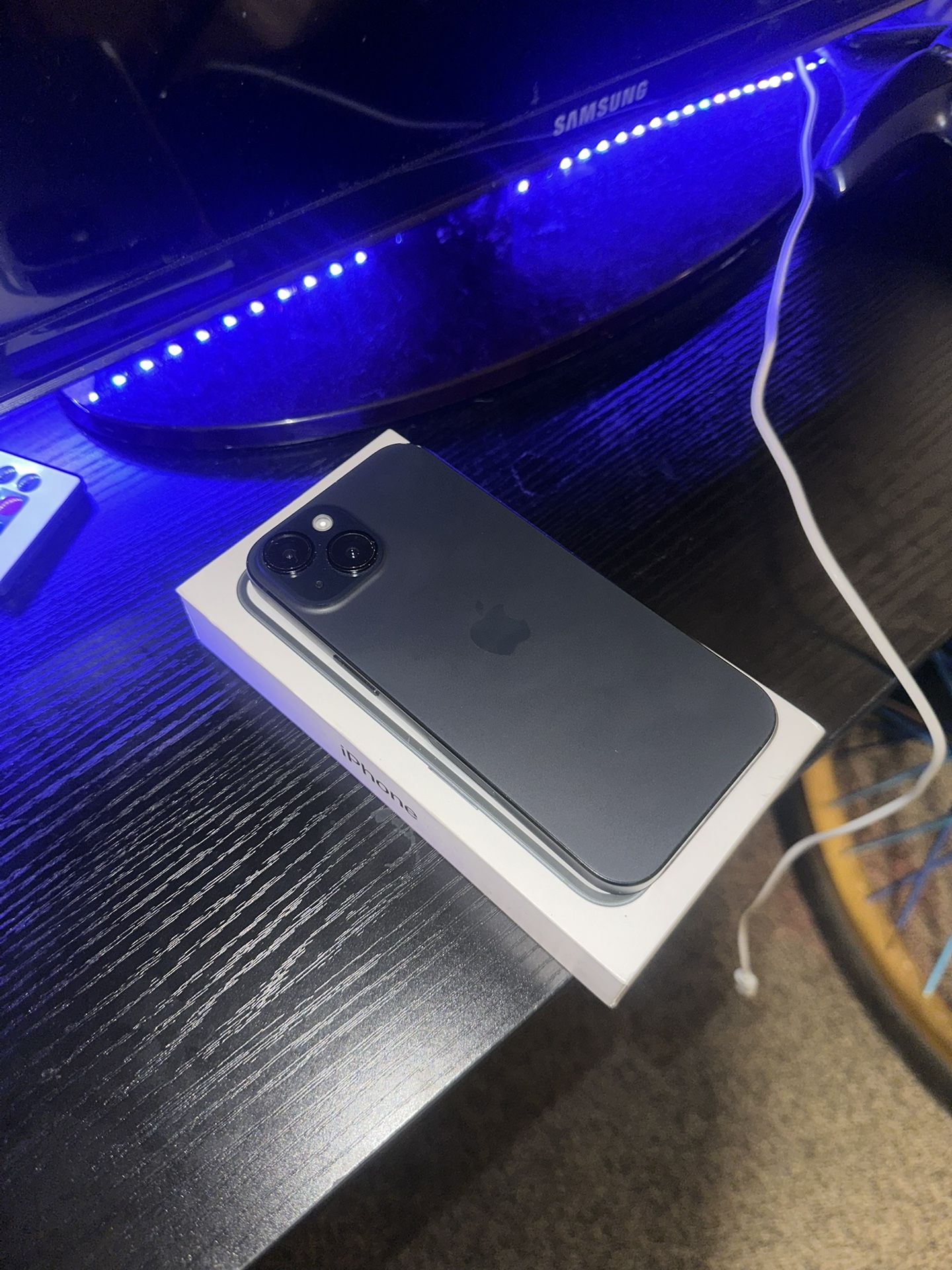 iPhone 15 With Box And Charger