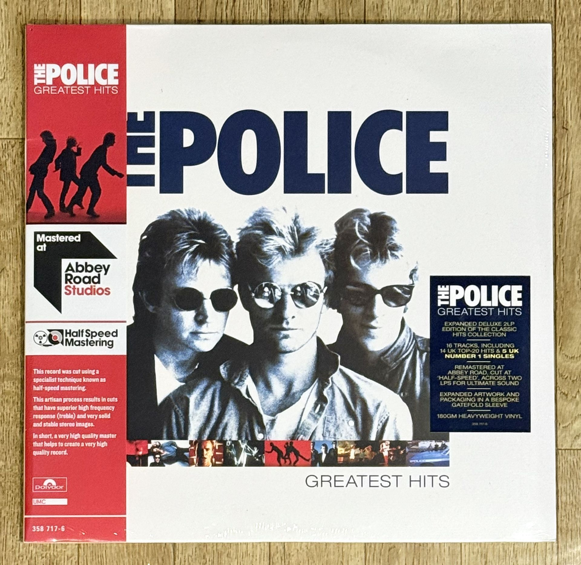 Police 2LP Vinyl Record 180gram - Greatest Hits - New Sealed