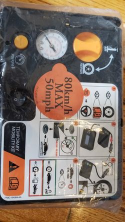 Ford Fusion Hybrid emergency mobility kit