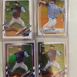 Luis Patino  Rookie Baseball Card Collection!!