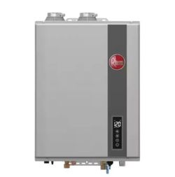 Rheem NG 9.5 GPM Indoor OR  Outdoor Tankless Water Heater SMART ECOH200DVELN-3
