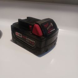M18 Milwaukee Red Lithium XC 5..0 Battery