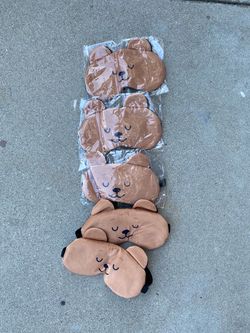 Bear Sleep Masks - Set of 5