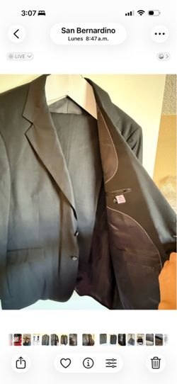 Men's Dark Suit Jacket Blazer
