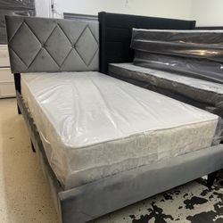 Twin Bed And Mattress 
