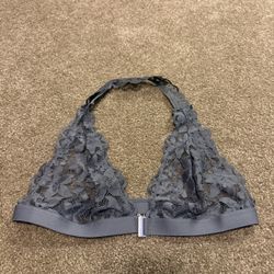grey bralette