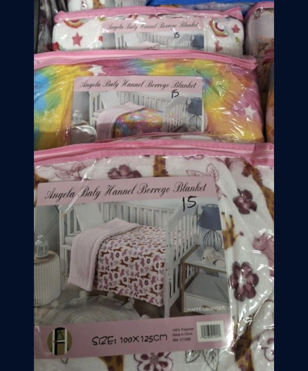 Baby girl crib size blankets