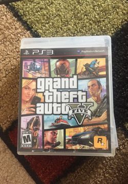 Grand theft auto five ps3