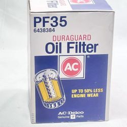AC Delco Duraguard PF35 Engine Oil Filter GM Genuine Parts (contact info removed) New 