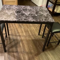 Dining Table $ 2 Stools 