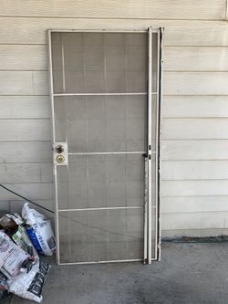 metal door