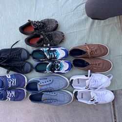 Man and Woman’s and kids shoes.