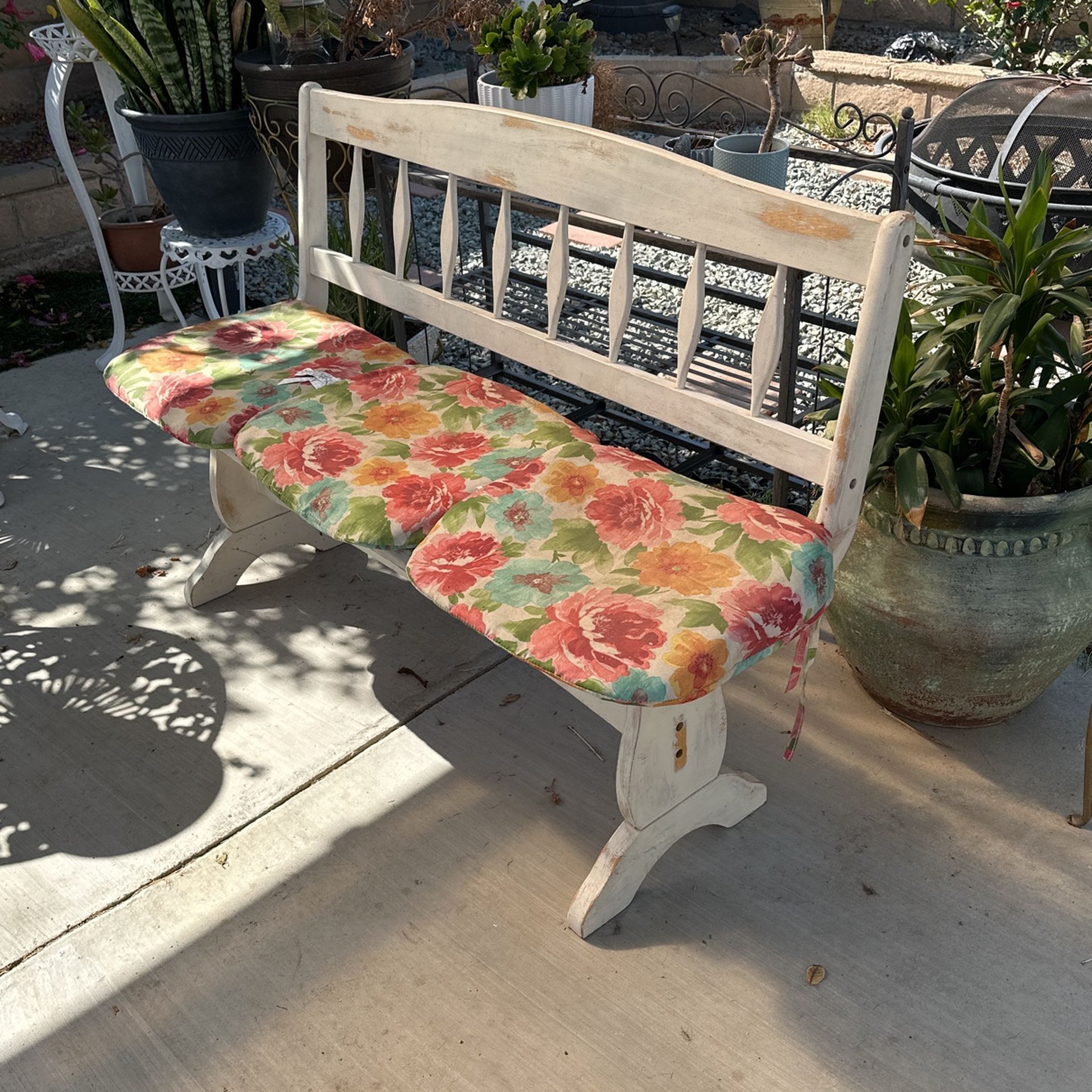 Antique Wood Bench