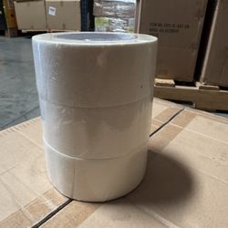 Wide Masking Tape 2 inches, 3 Pack Adhesive Painting Tape Bulk for General Purpose Use, 2 inches x 55 Yards x 4 Rolls, 220 Yards in Total