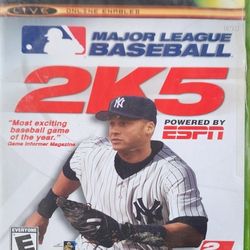 Major League Baseball 2K5 Microsoft Xbox 2005 (Complete In Box)