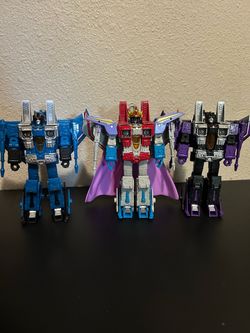 Transformers Starscream skywarp thundercracker