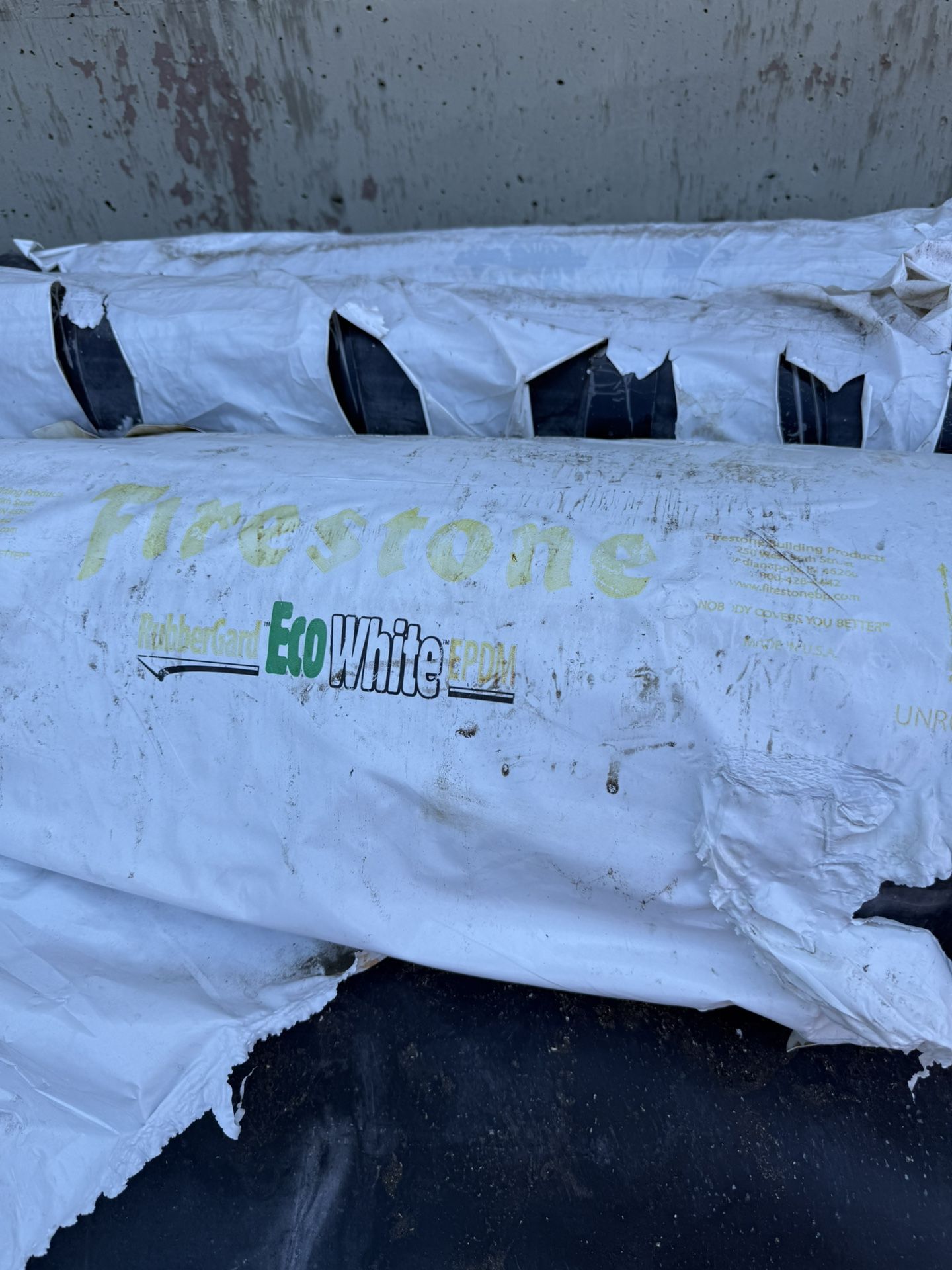 Firestone Epdm White Rolls