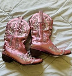 Pink Boots 8