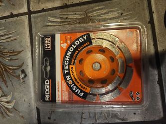 Ridgid cup wheel 4 in