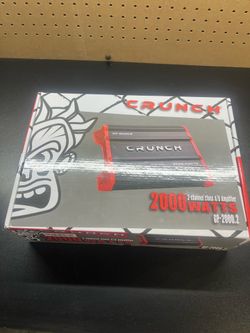 Crunch amp 2000w